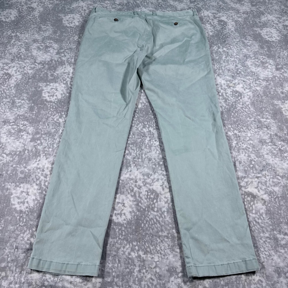 Tommy Bahama Chino Pants Mens 35x32 Sage Green Boracay Cotton Tencel Stretch - Picture 8 of 11